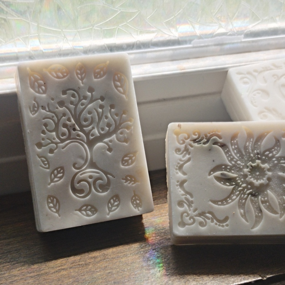 Home Made Lavender Soap Bars